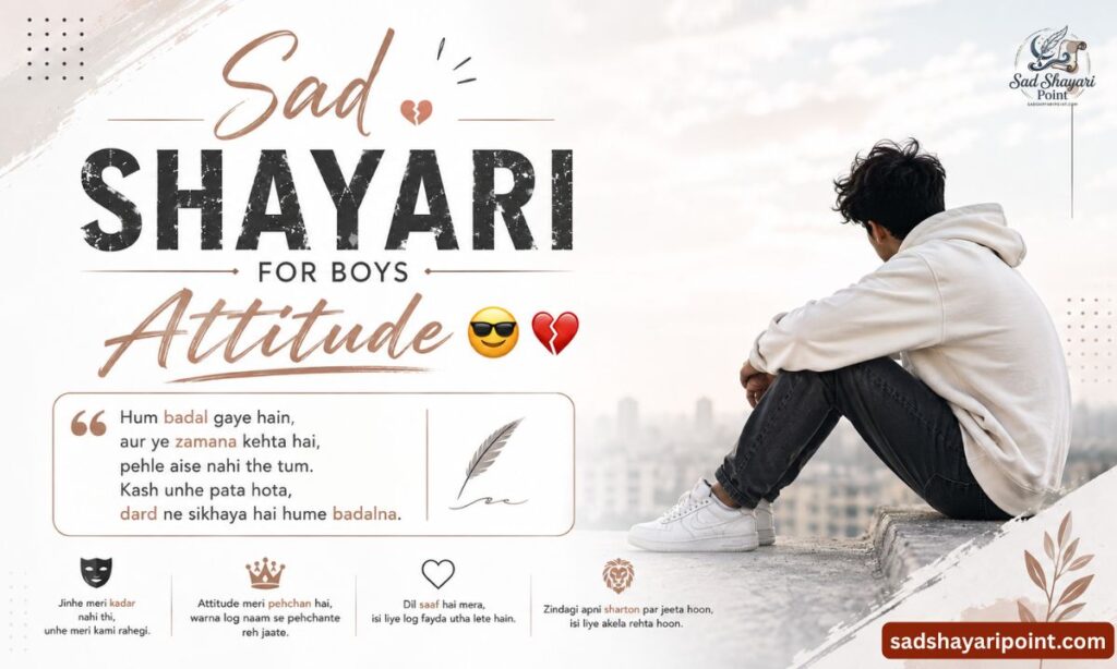 Sad Shayari for Boys in Hindi