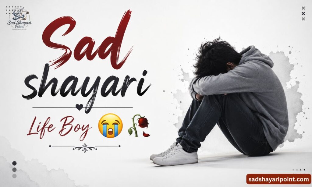Sad Shayari for Boys in Hindi