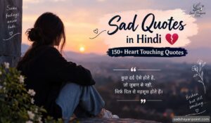 Sad Quotes in Hindi