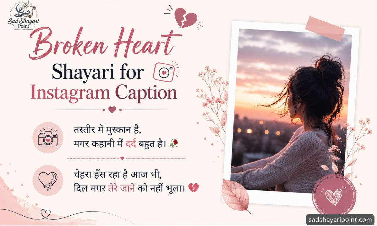 Broken Heart Sad Shayari in Hindi