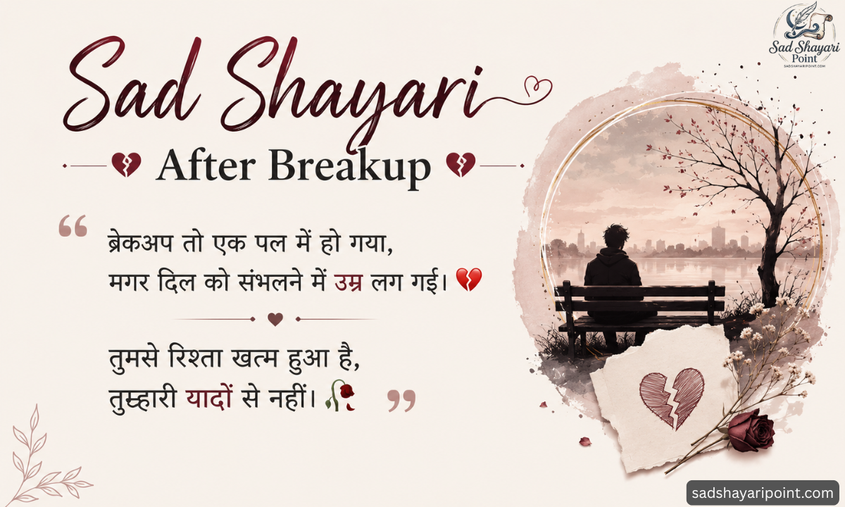 Broken Heart Sad Shayari in Hindi