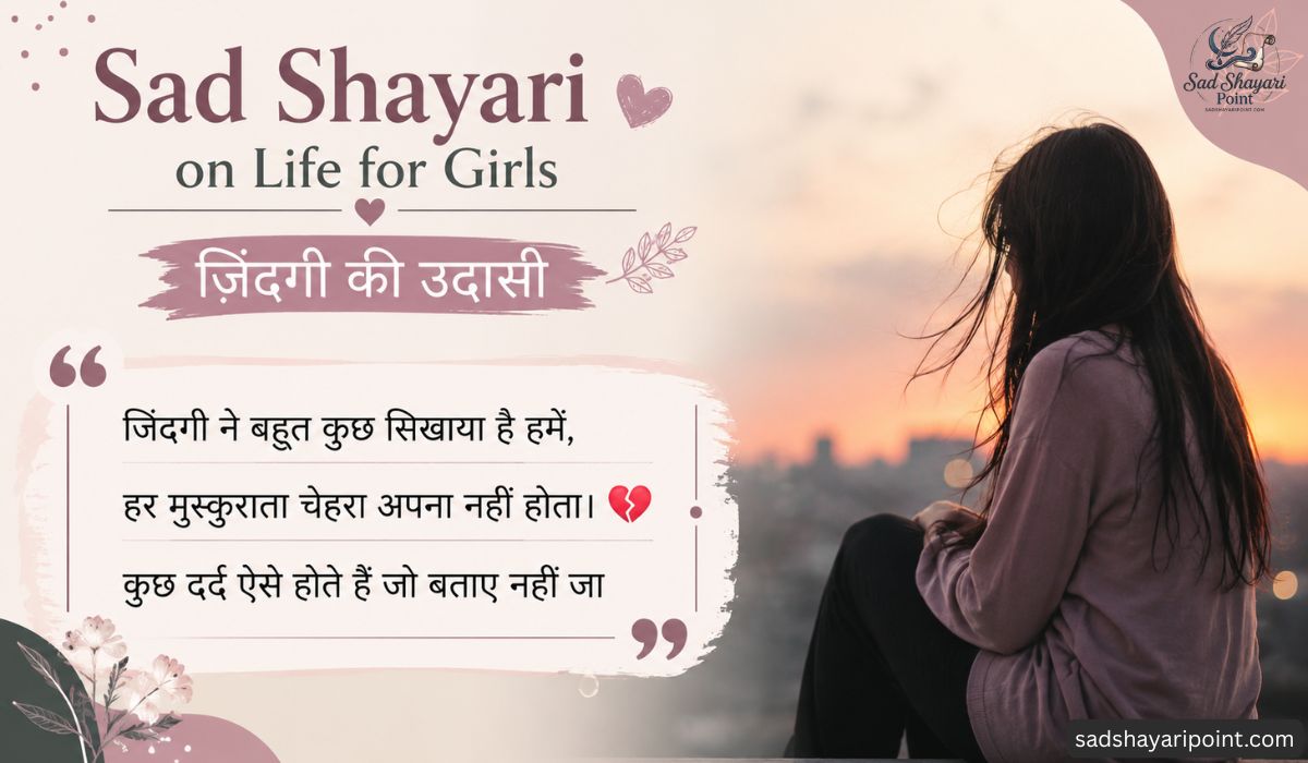 Sad Shayari for Girls in Hindi