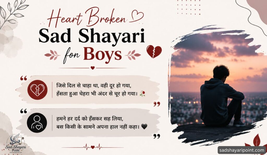Broken Heart Sad Shayari in Hindi