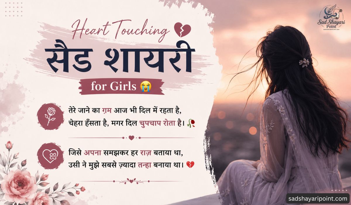 Sad Shayari for Girls in Hindi