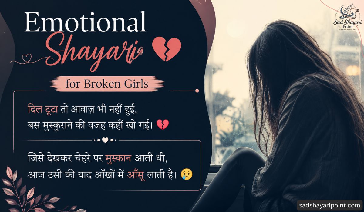 Sad Shayari for Girls in Hindi