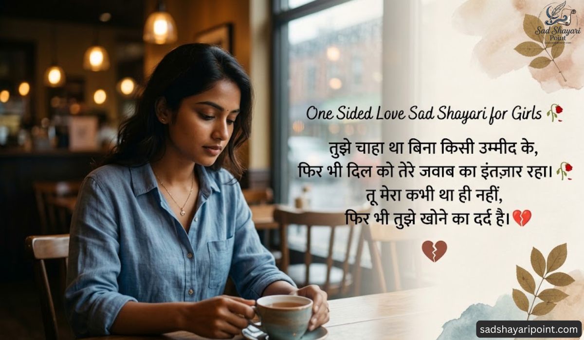 Sad Shayari for Girls in Hindi