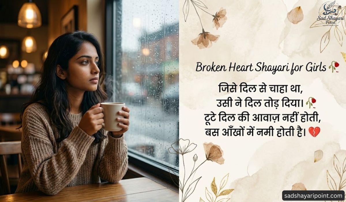 Sad Shayari for Girls in Hindi