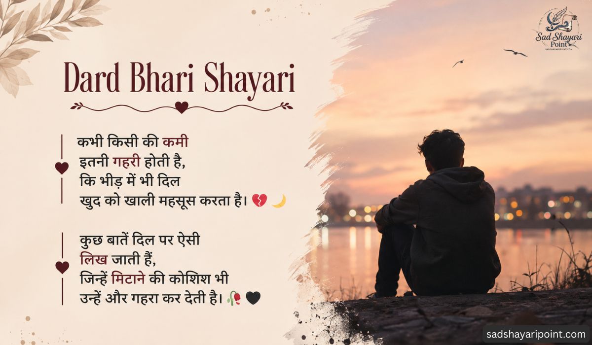 Sad Shayari in Hindi