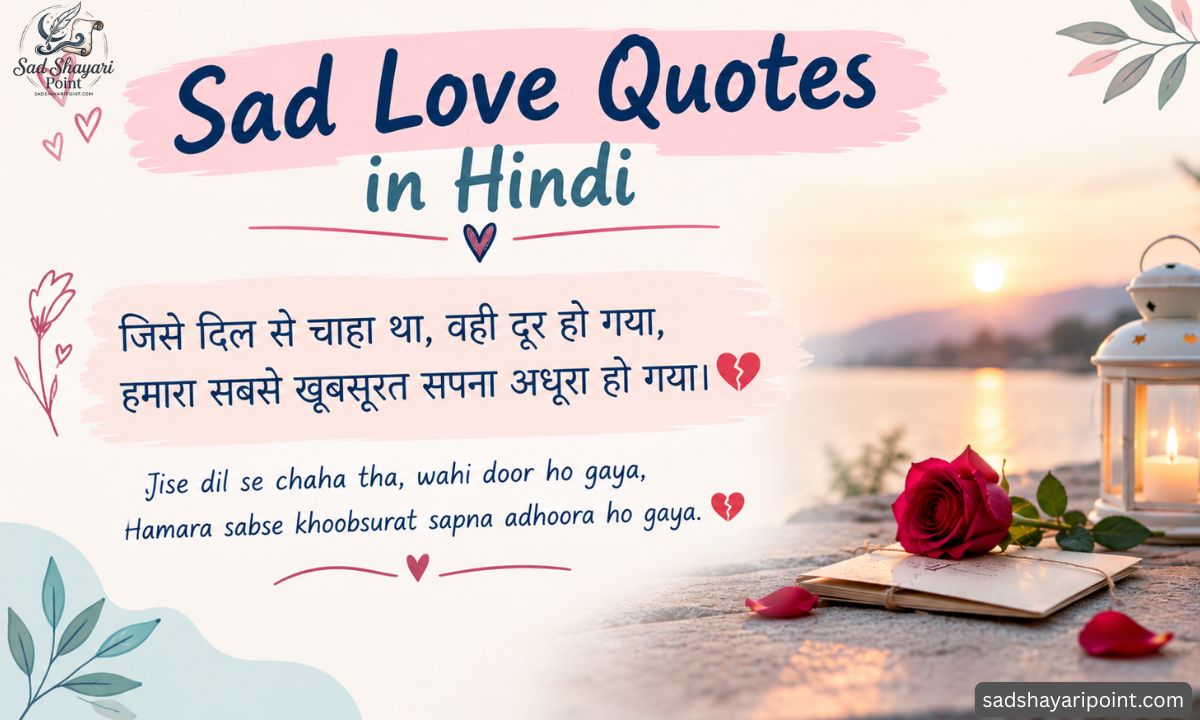 Sad Quotes in Hindi