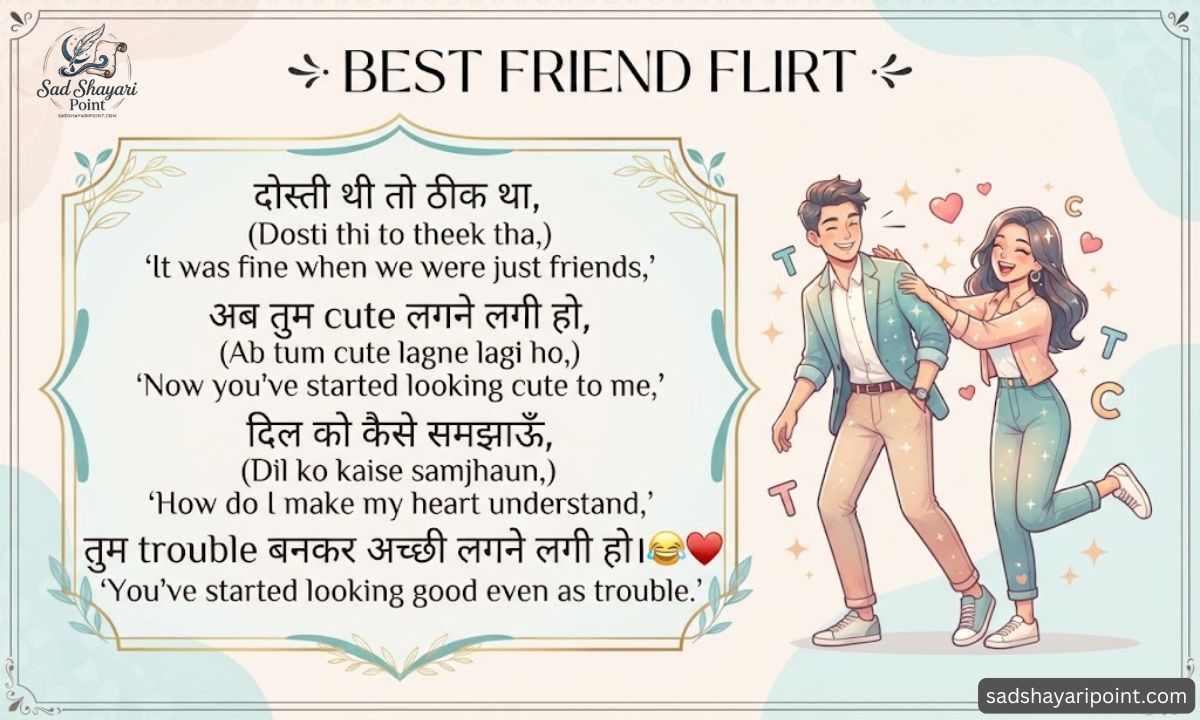 Flirt Shayari in Hindi