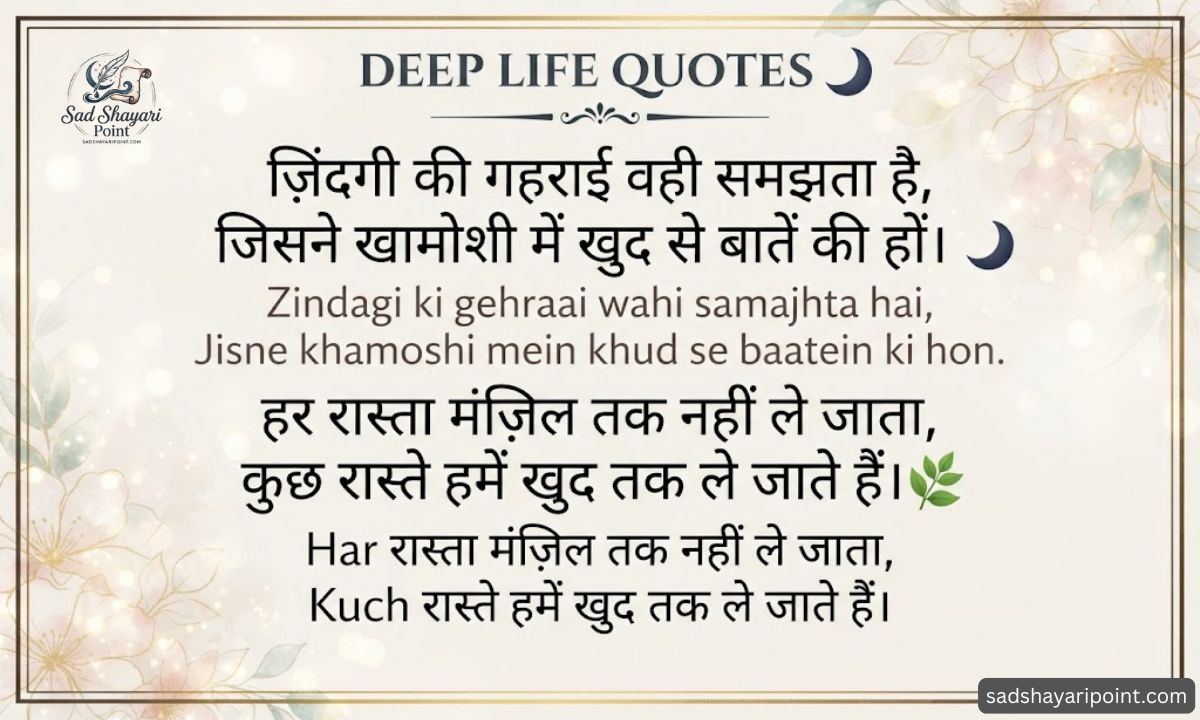 Life Quotes in Hindi