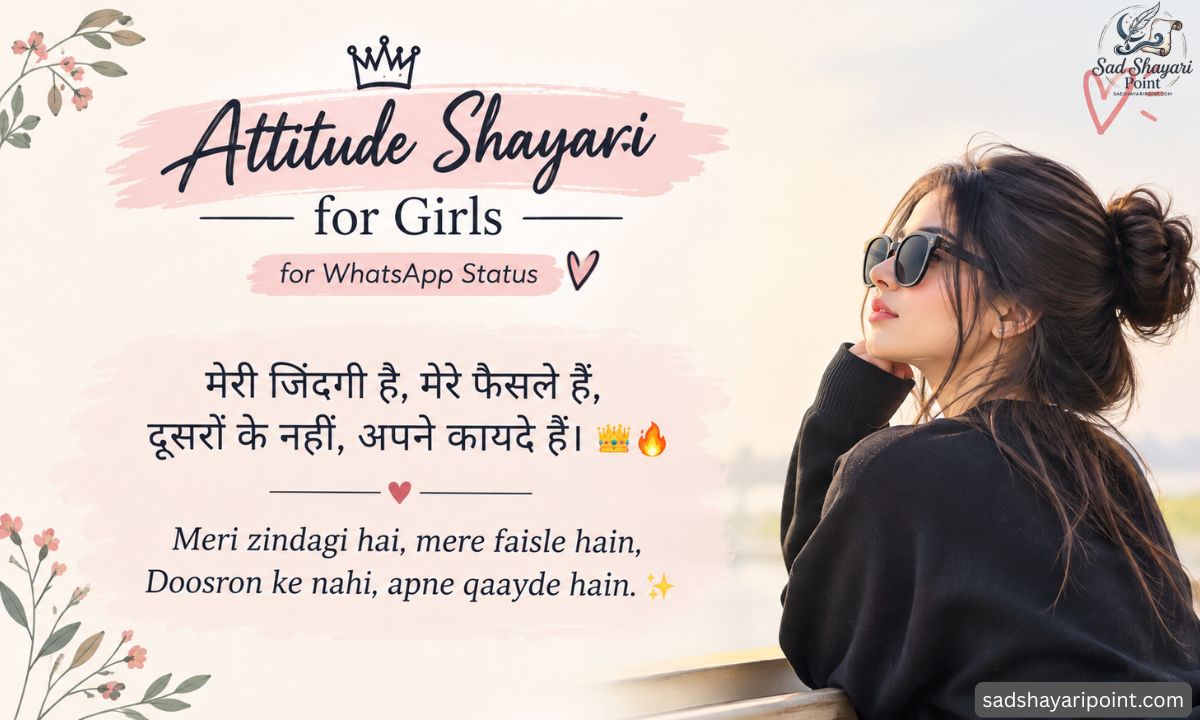 Attitude Shayari for Girls