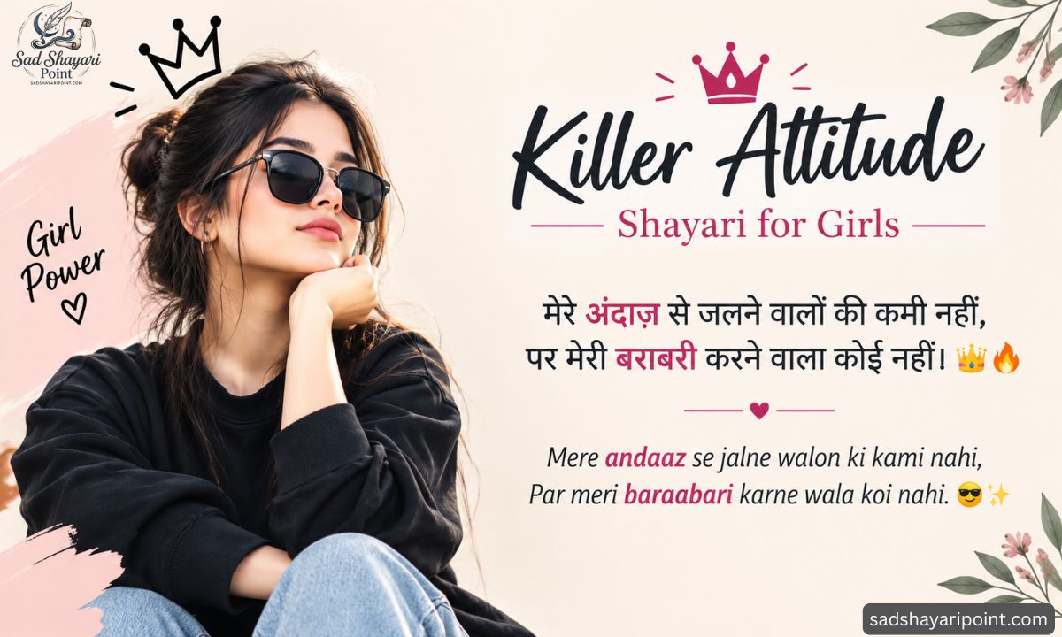 Attitude Shayari for Girls