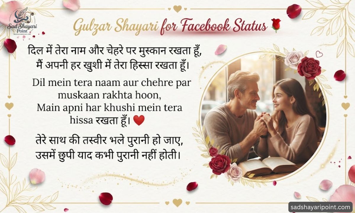 Gulzar Shayari on Love in Hindi