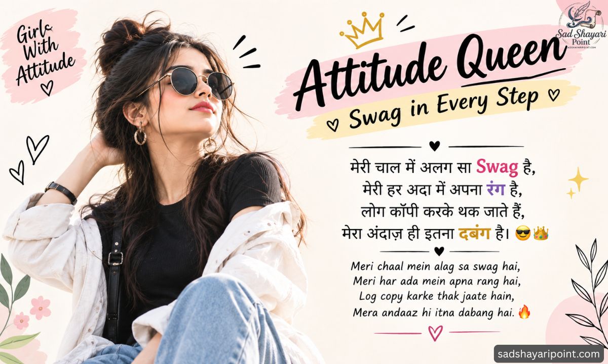Attitude Shayari for Girls