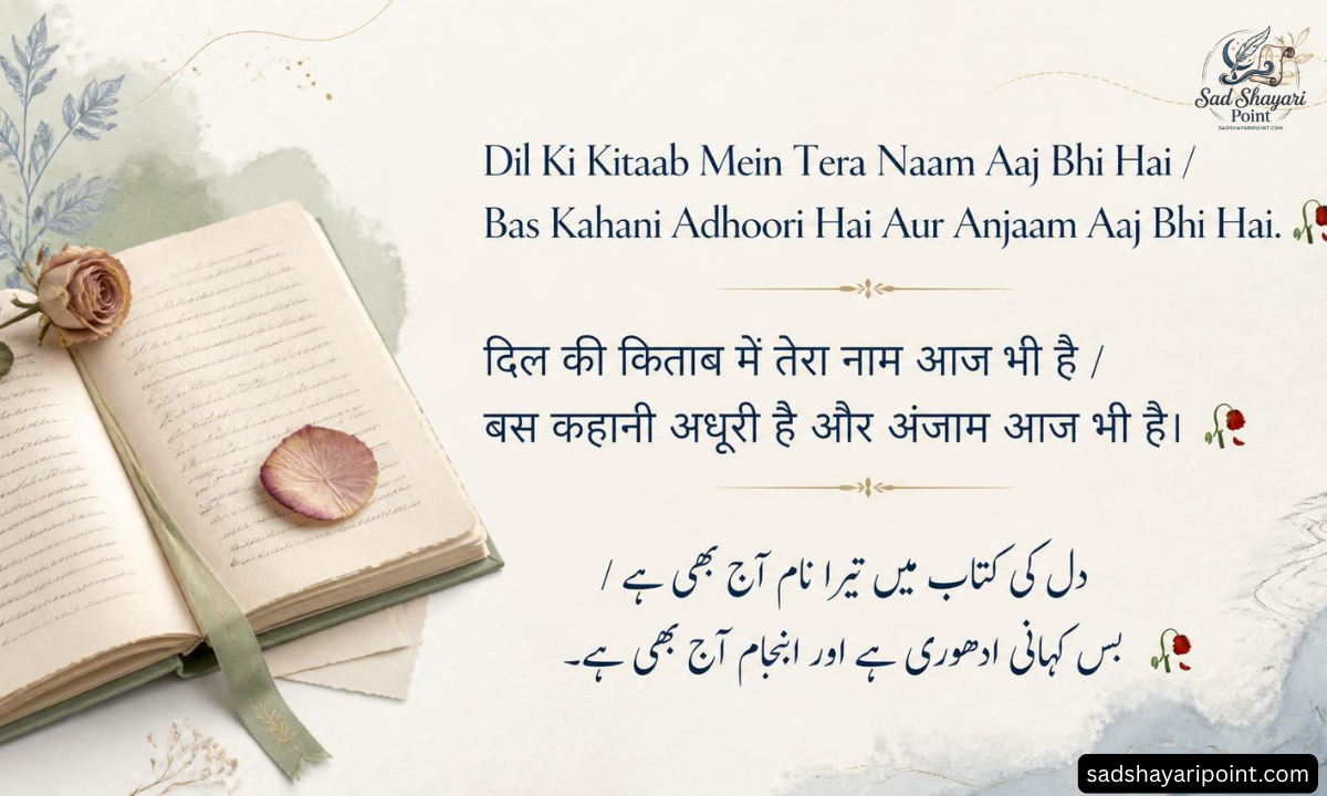Sad Love Shayari