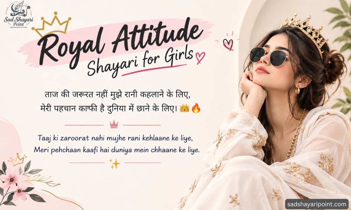 Attitude Shayari for Girls