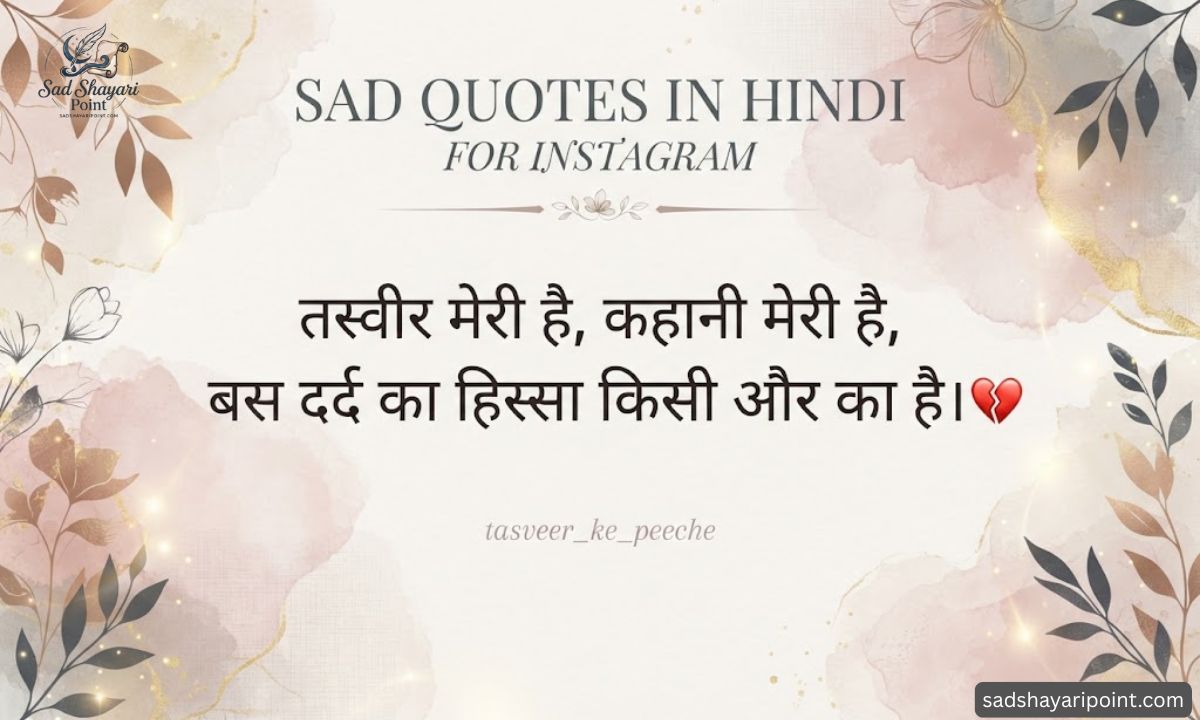 Sad Quotes in Hindi