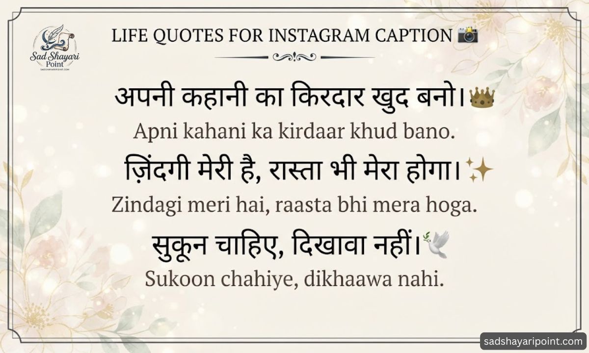 Life Quotes in Hindi