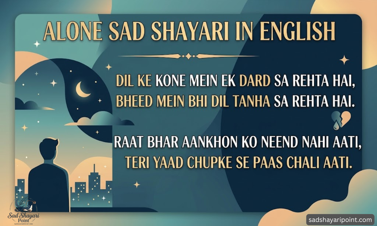 Sad Shayari in English