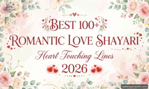 Romantic Love Shayari