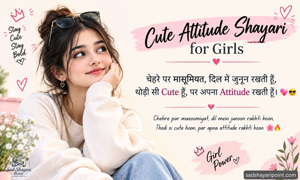Attitude Shayari for Girls