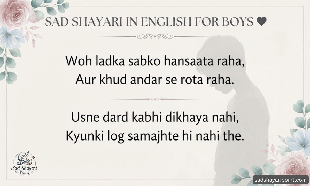Sad Shayari in English