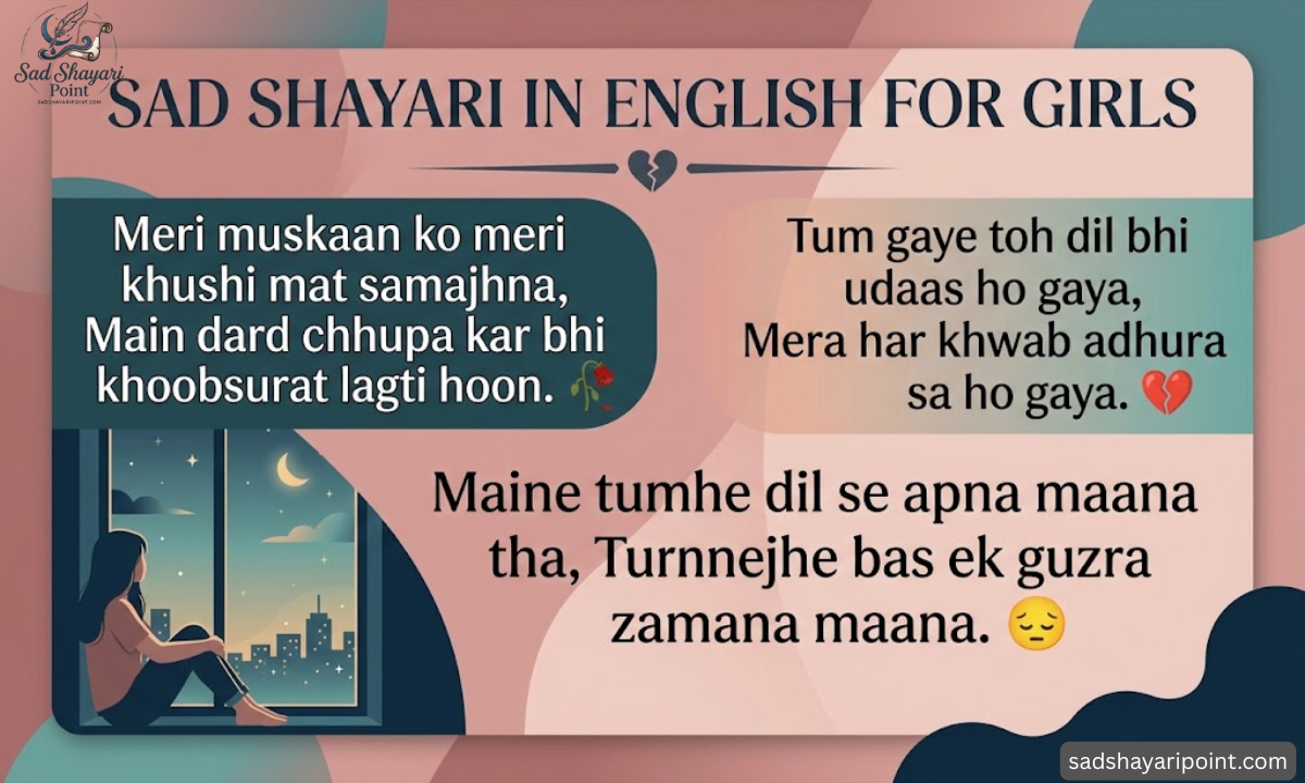 Sad Shayari in English