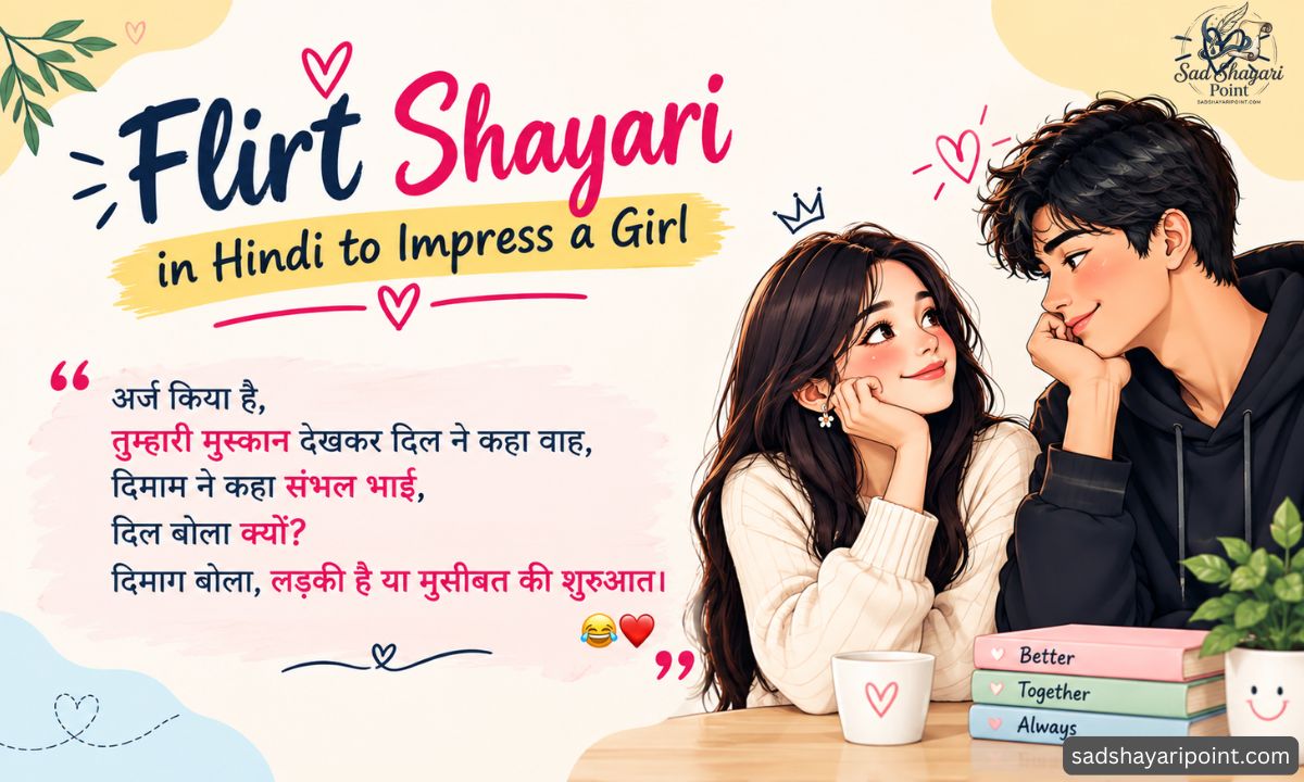 Flirt Shayari in Hindi