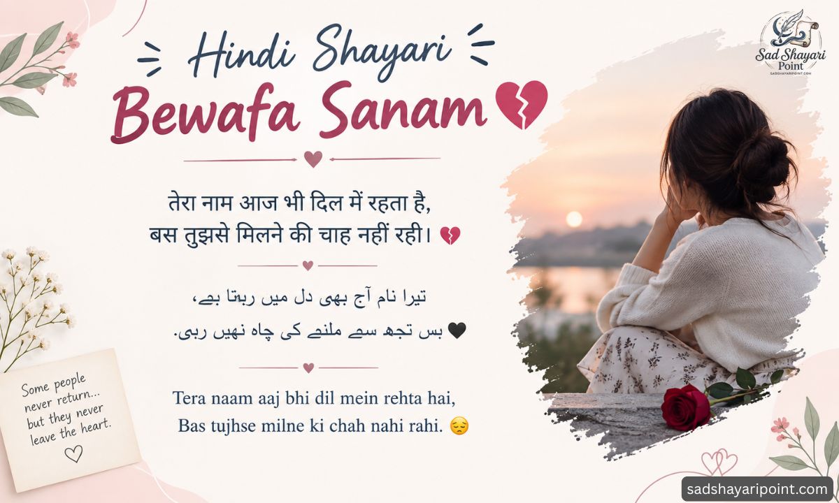 Bewafa Shayari Hindi