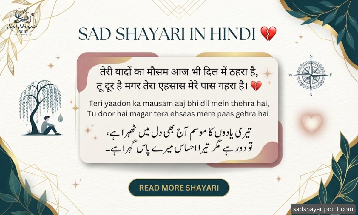 Sad Shayari in Hindi
