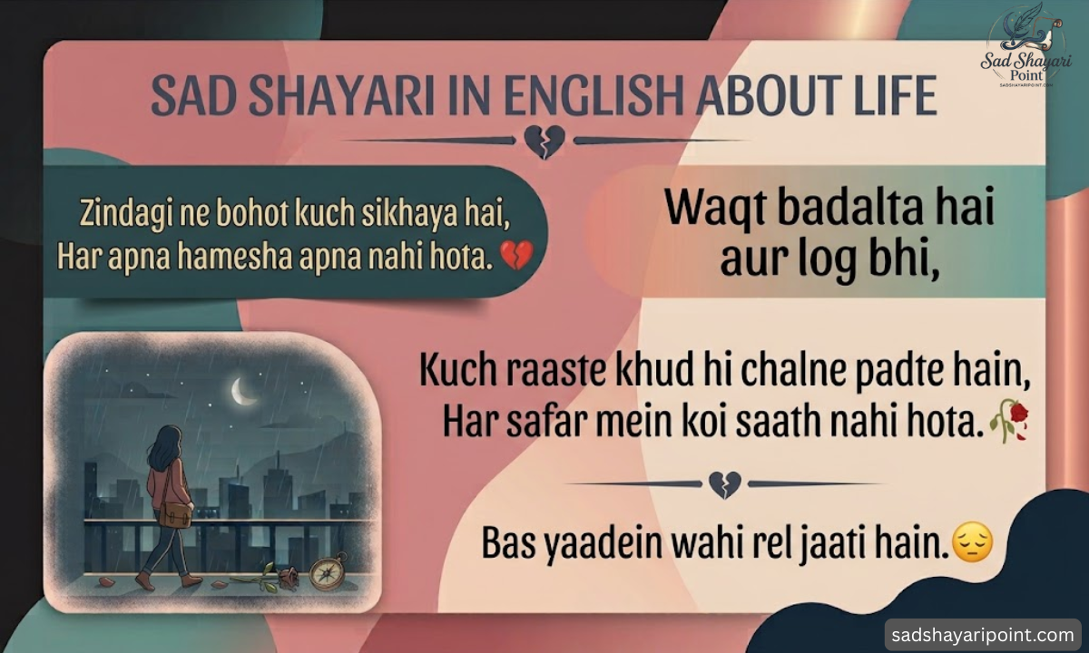 Sad Shayari in English