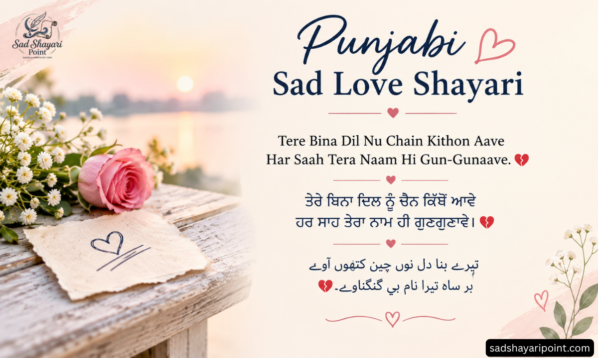 Sad Love Shayari