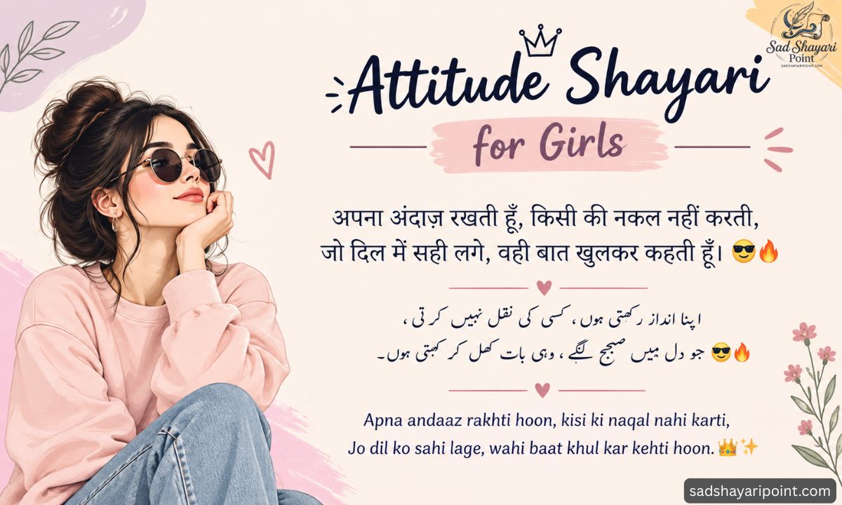Attitude Shayari for Girls