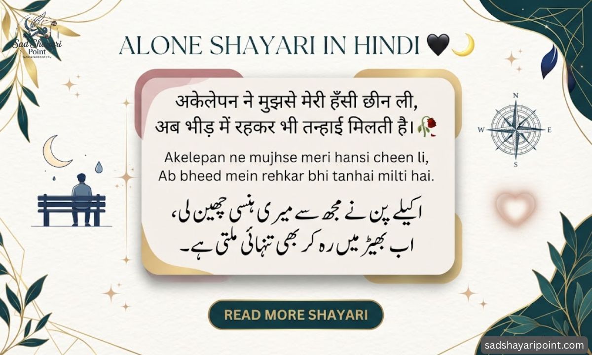 Sad Shayari in Hindi