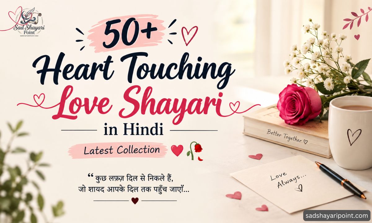 Heart Touching Love Shayari in Hindi
