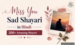 Miss You Sad Shayari in Hindi