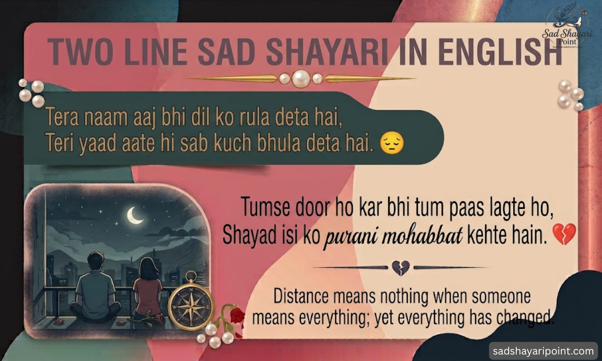 Sad Shayari in English