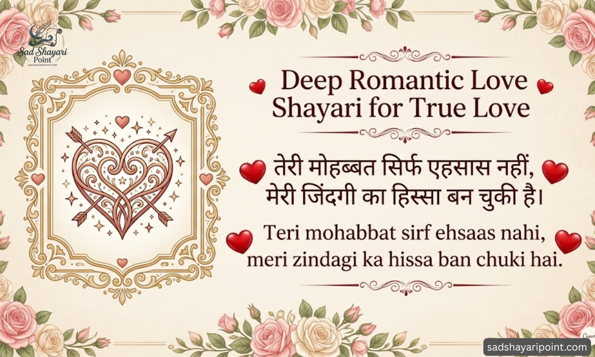 Romantic Love Shayari