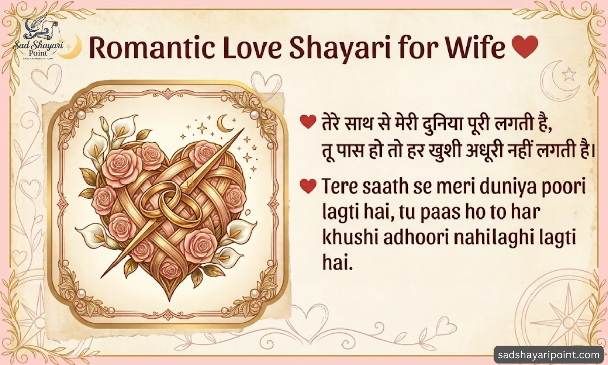 Romantic Love Shayari