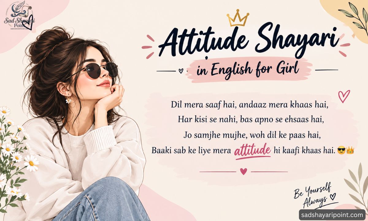 Attitude Shayari for Girls