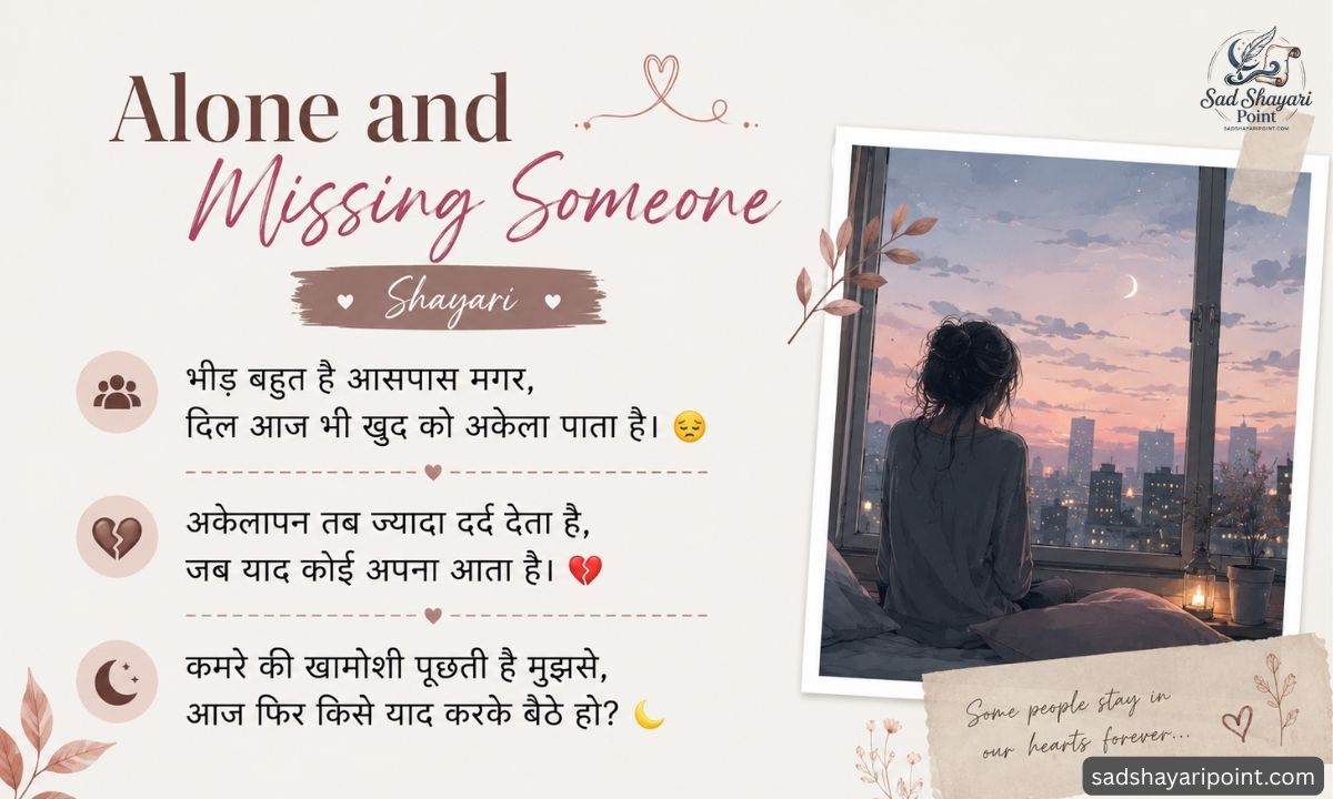 Miss You Sad Shayari in Hindi