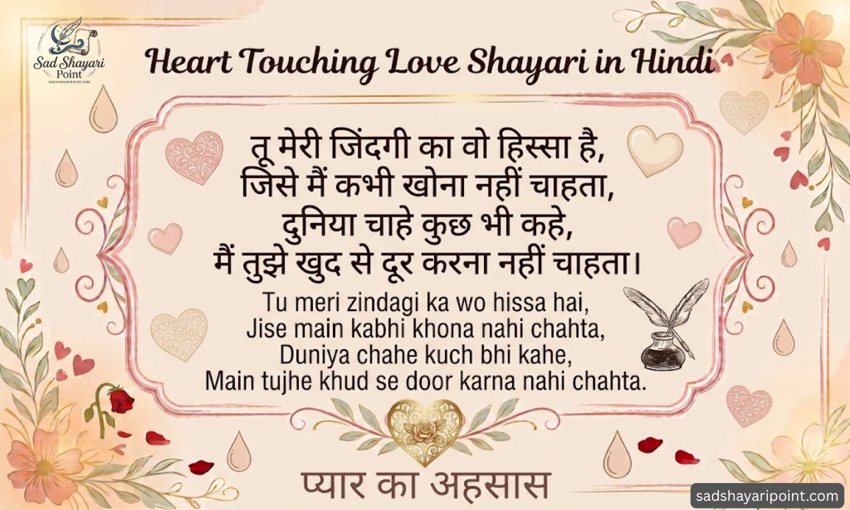 Heart Touching Shayari in Hindi