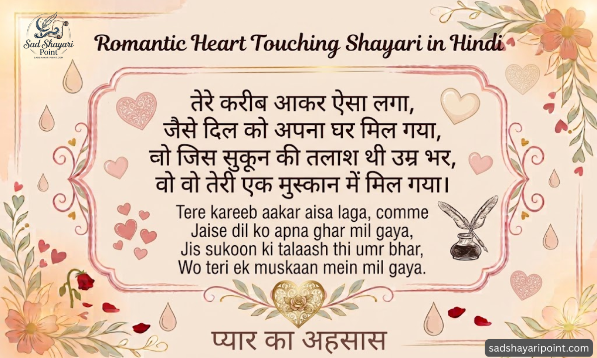 Heart Touching Shayari in Hindi