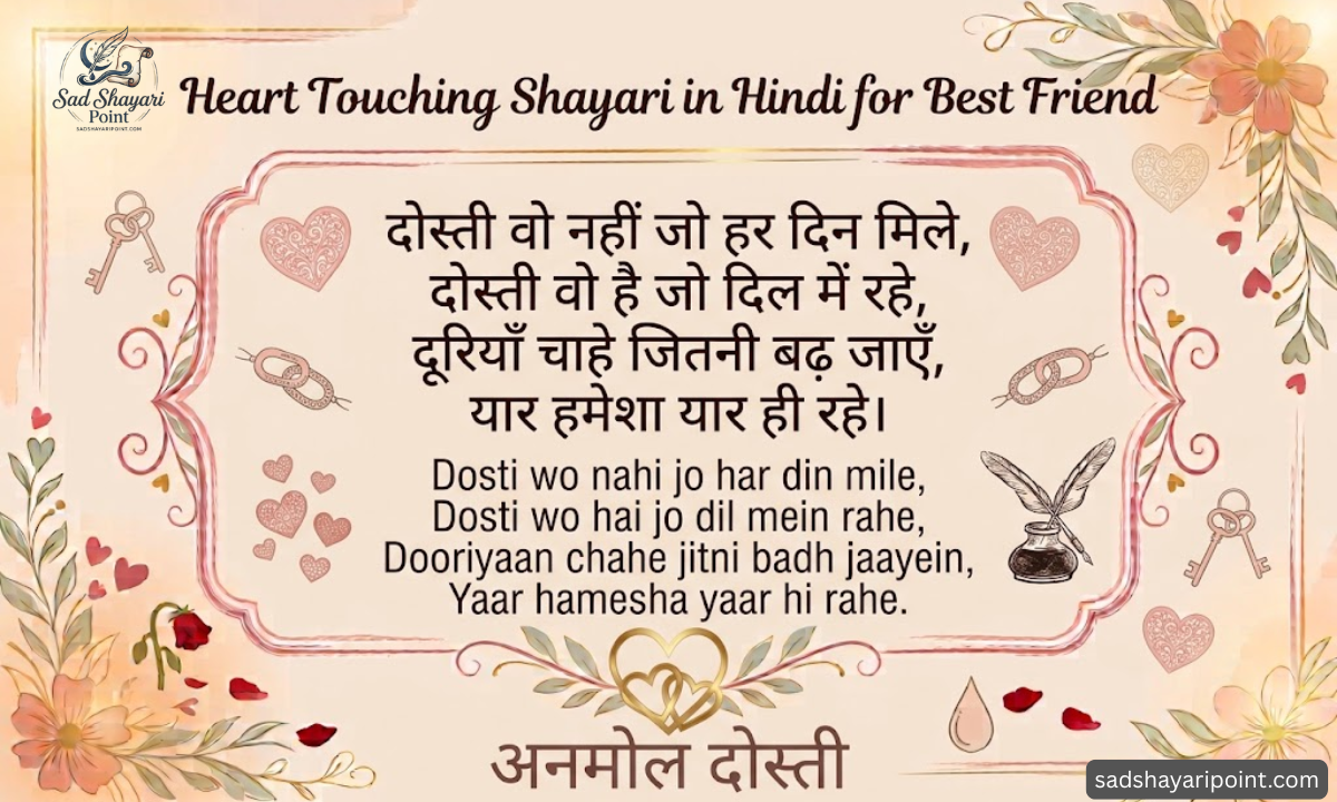 Heart Touching Shayari in Hindi
