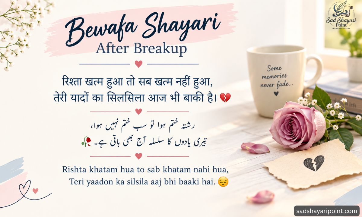 Bewafa Shayari Hindi