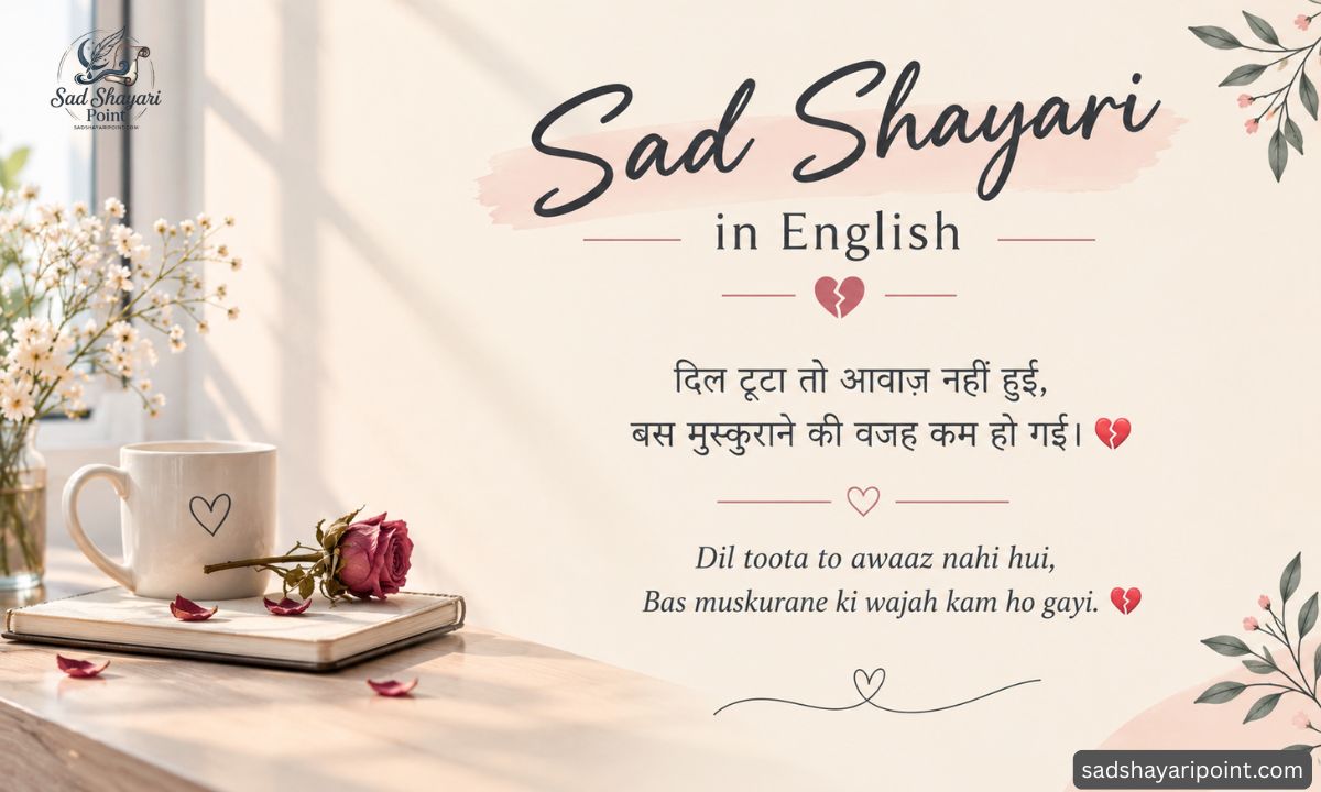 Alone Sad Shayari in English