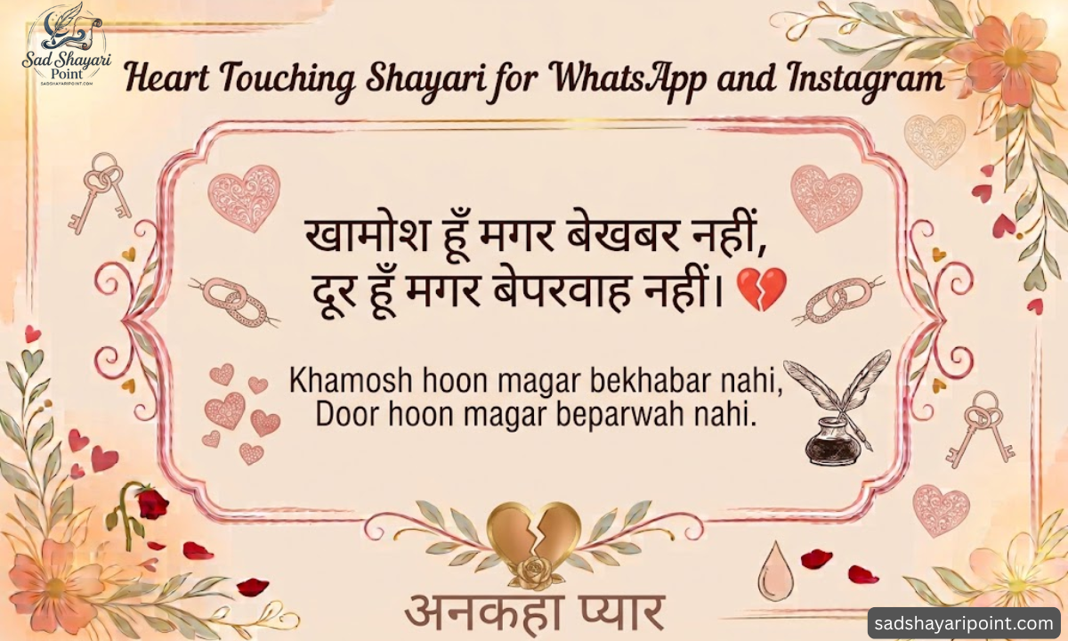 Heart Touching Shayari in Hindi