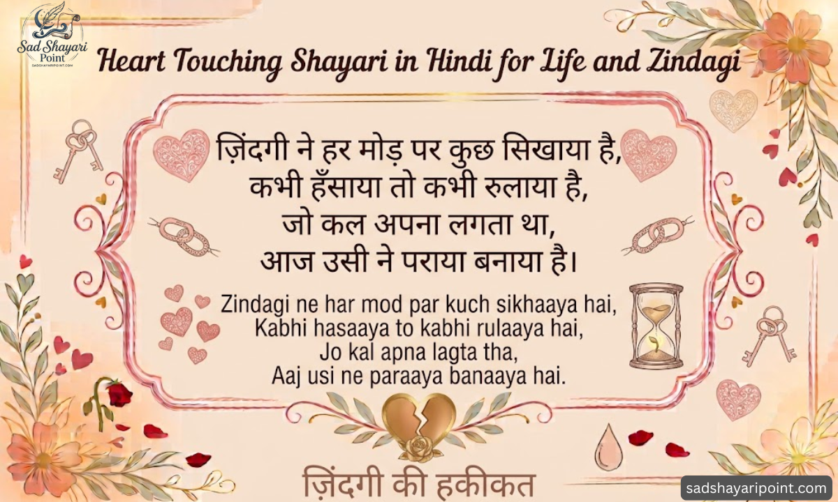 Heart Touching Shayari in Hindi