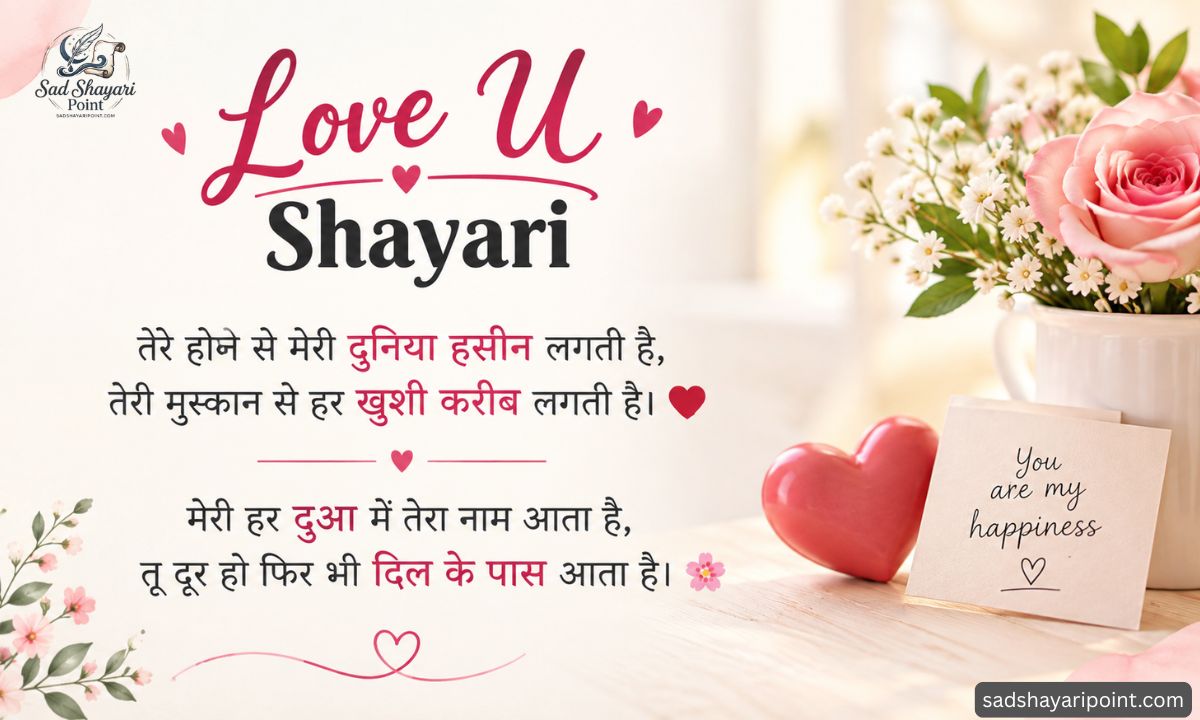 Love U Shayari